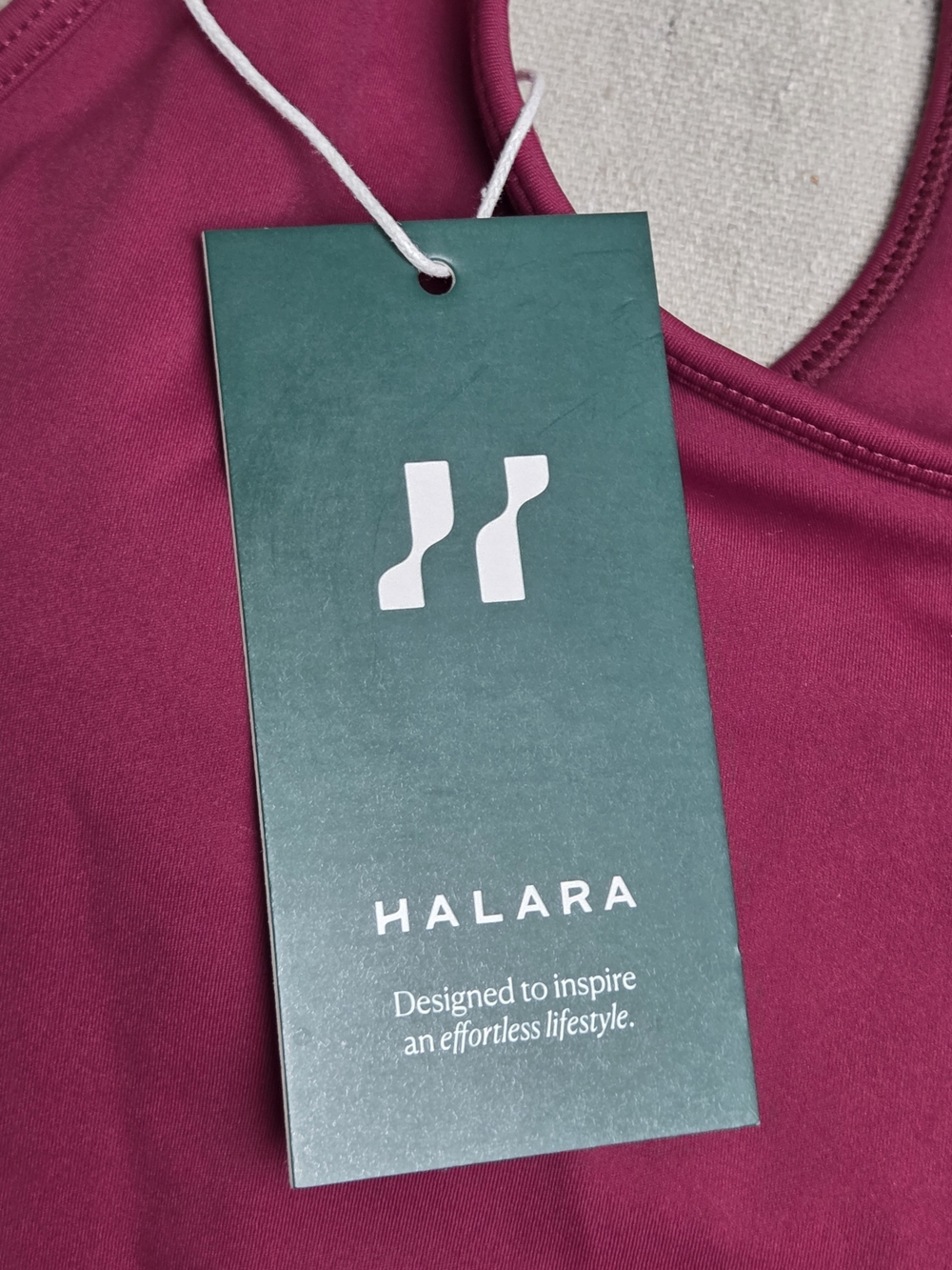 HALARA Raspberry Racerback Midi Dress - Picture 5 of 10